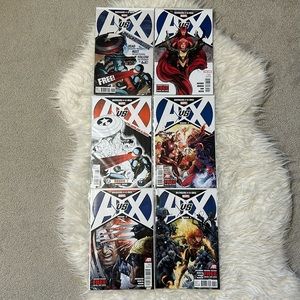 Lot of 14 Marvel Avengers vs. X-Men 0-12 Comic Books